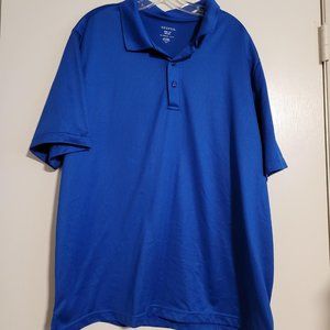 Men's George Polo, blue, 2XL